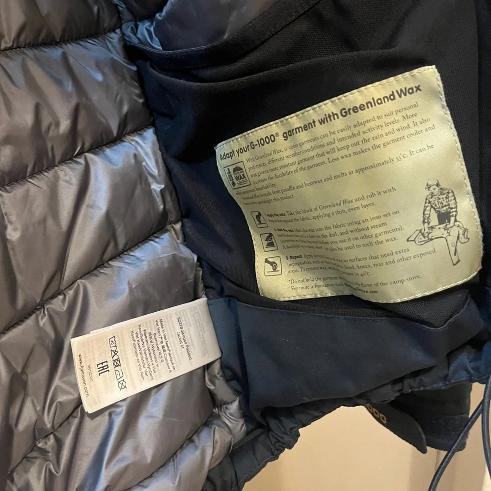 Fjallraven Men's Dark Navy Skogso Padded Insulated Jacket - Picture 5 of 7